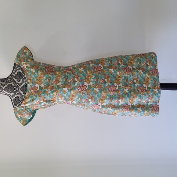 Dresses & Skirts - Handmade colourful vintage style dress, midi length, size approx 8-10